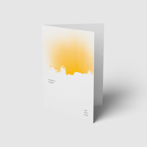 Brighter With Them There (Blank Card + Packs)
