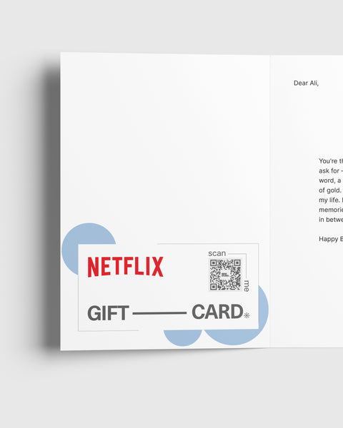 Add a gift card voucher if they're super lucky!